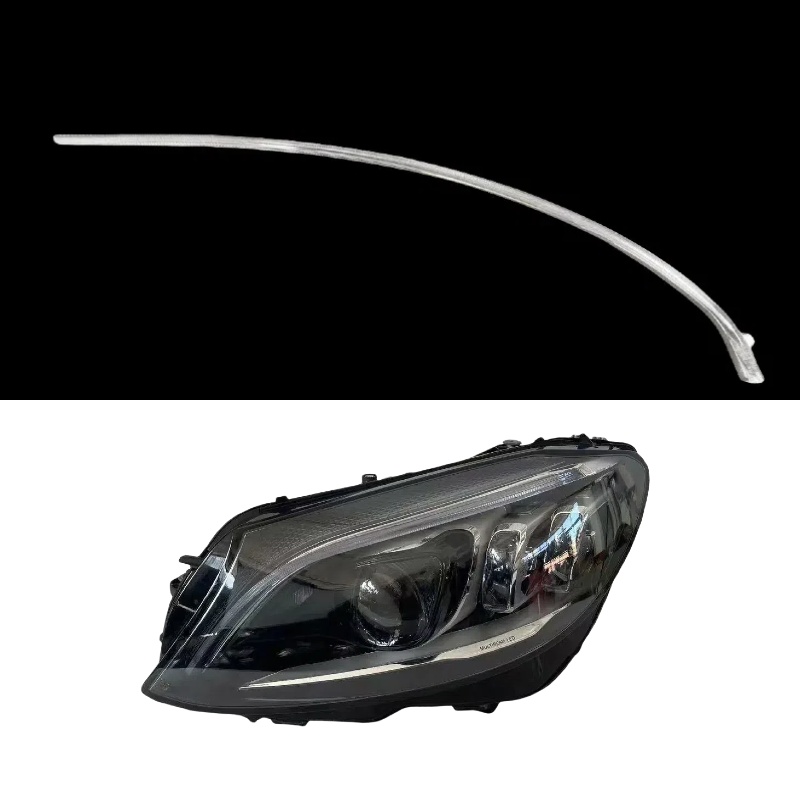 Running Headlamp Led - DRL-車のヘッドライトガイドプレート,デイタイムランニングチューブ,デイタイムランニングライトバー,メルセデスベンツcクラスw205 2019-2023