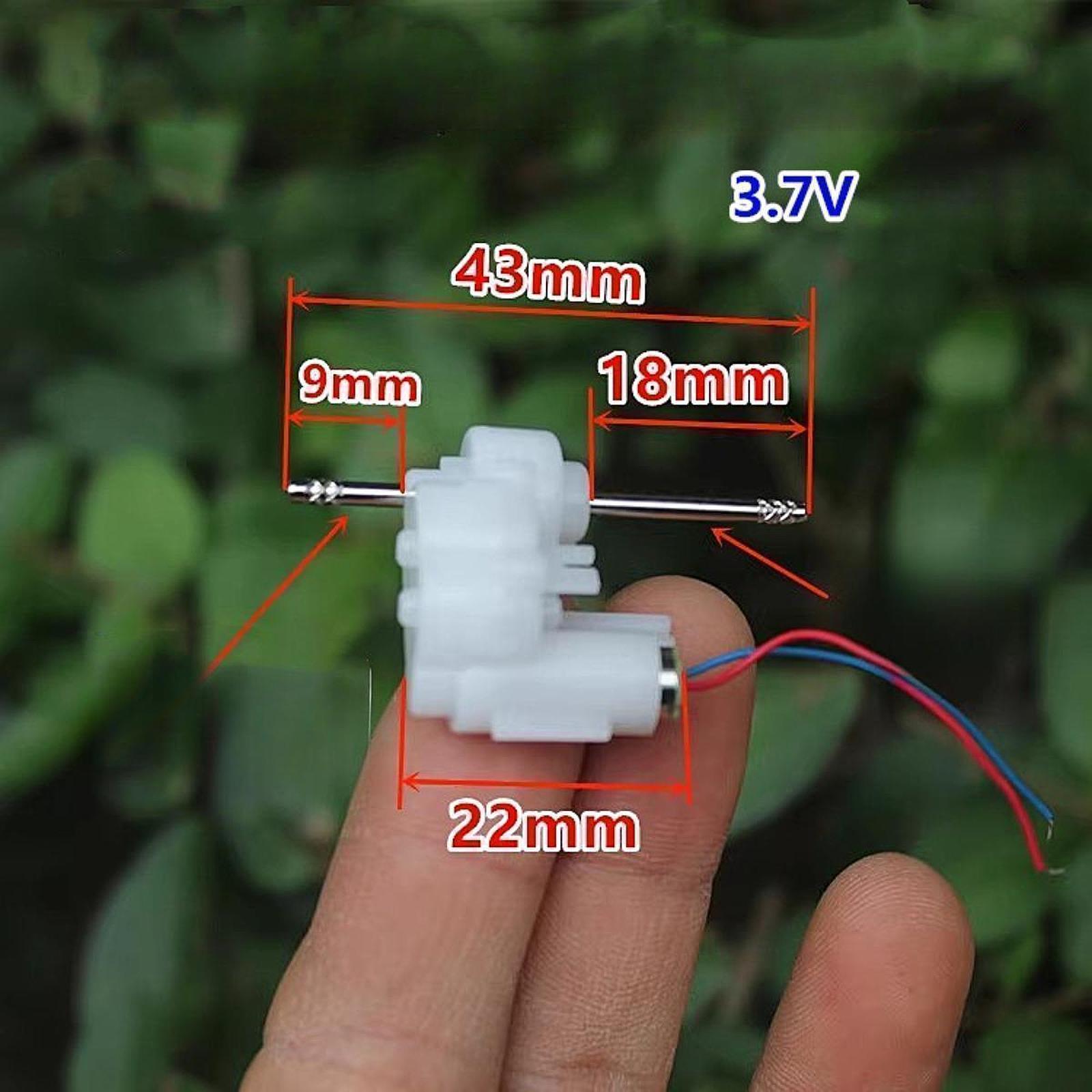 Running Gear Box - コアレスモーター ミニDCギアードマイクロギアボックス 低振動スムーズな動作 DIY教育ロボットプロジェクト用