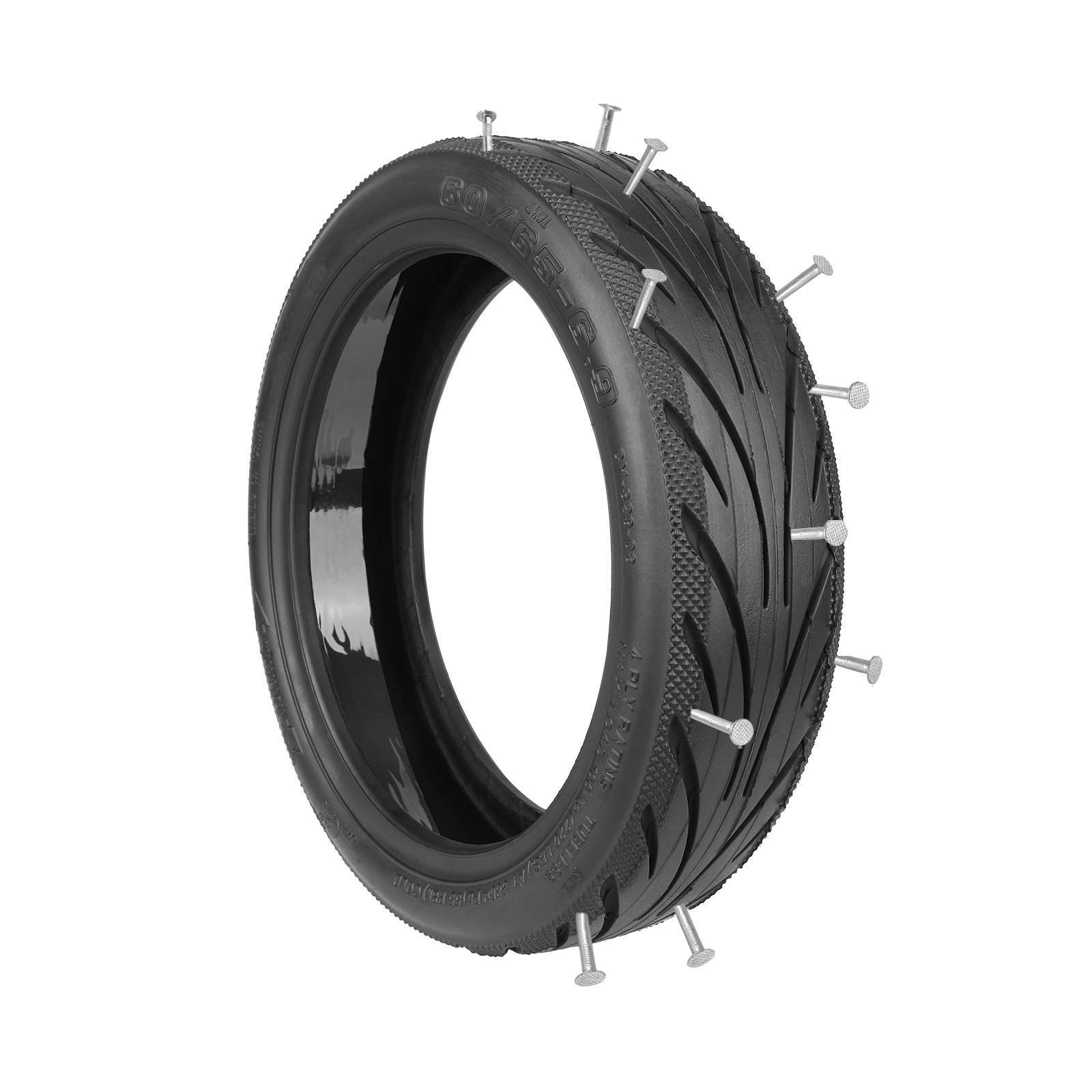 Running Gear Accessories - スクーターフロントおよびリアタイヤ 60/65-6.9 60/70-6.5 ランフラット真空タイヤ Ninebot MaxG2