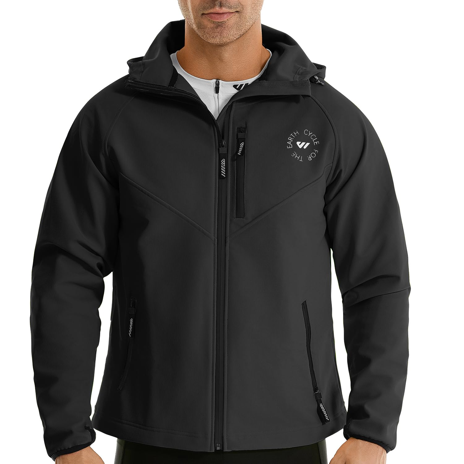 Winter Running Gear Jacket - Wulibike 冬サイクリングジャケット男性防水ランニングジャケット男性登山ジャケット防風中立防寒ギア
