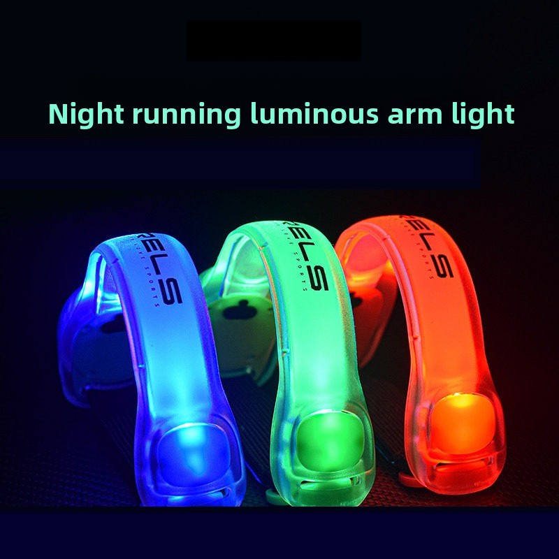 Running Gear Night - 充電式LEDライトアップアーム/レッグバンド – 夜間ランニングやサイクリング用の安全警告バンド – アウトドアスポーツ用品