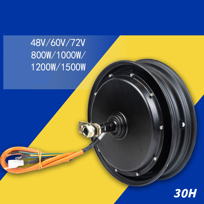 Running Gear Car - 10 インチ 300-10 30H 48/60V、60/72V ハブブレーキディスクブレーキ電動バイクモータークールランニング電気自動車モーター