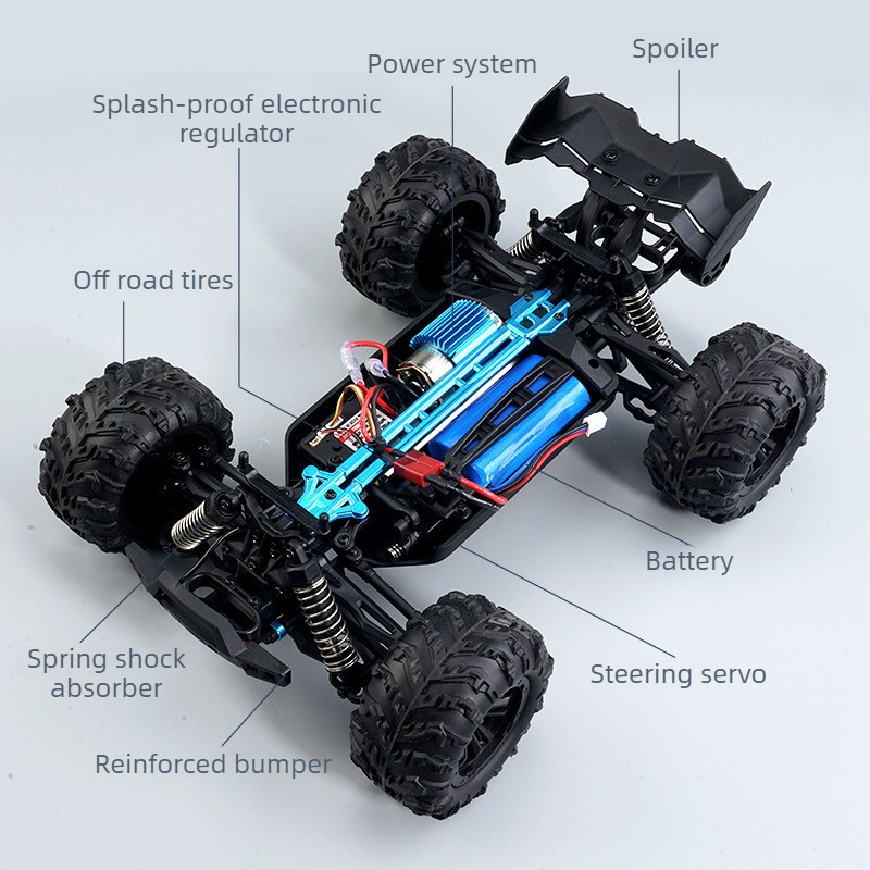 クールなおもちゃの車 面白いギフト-かわいい 1:16 フル - Running Gear Box のレビューと価格