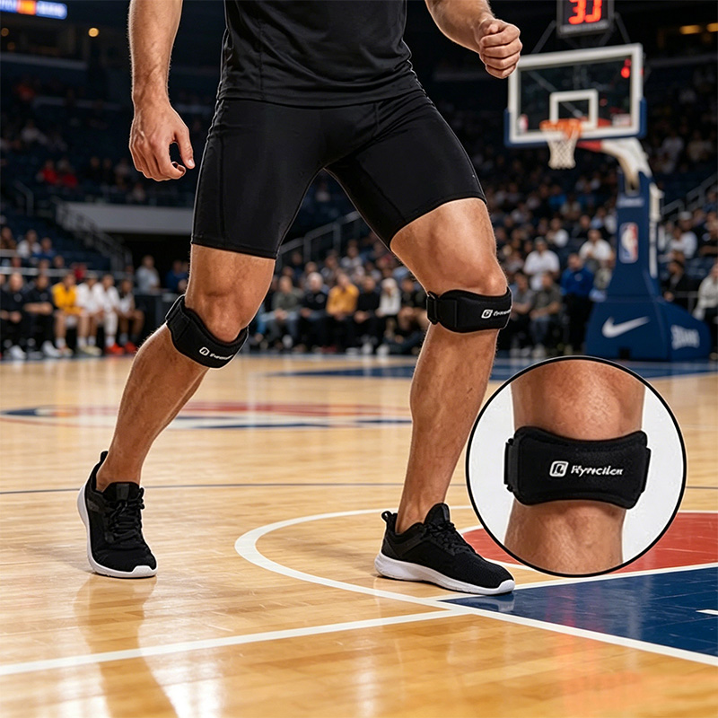 2個入り調節可能な膝蓋骨サポートストラップ、ランニング、バス - Knee Support Brace のレビューと価格