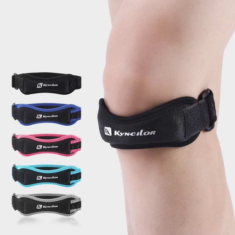 屋外スポーツ用膝パッド 膝蓋骨腱サポートブレース 調整可能  - Knee Support Brace のレビューと価格