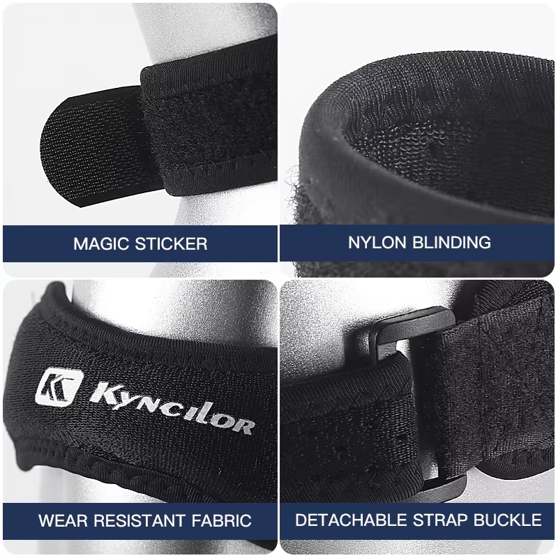 屋外スポーツ用膝パッド 膝蓋骨腱サポートブレース 調整可能  - Knee Support Brace のレビューと価格