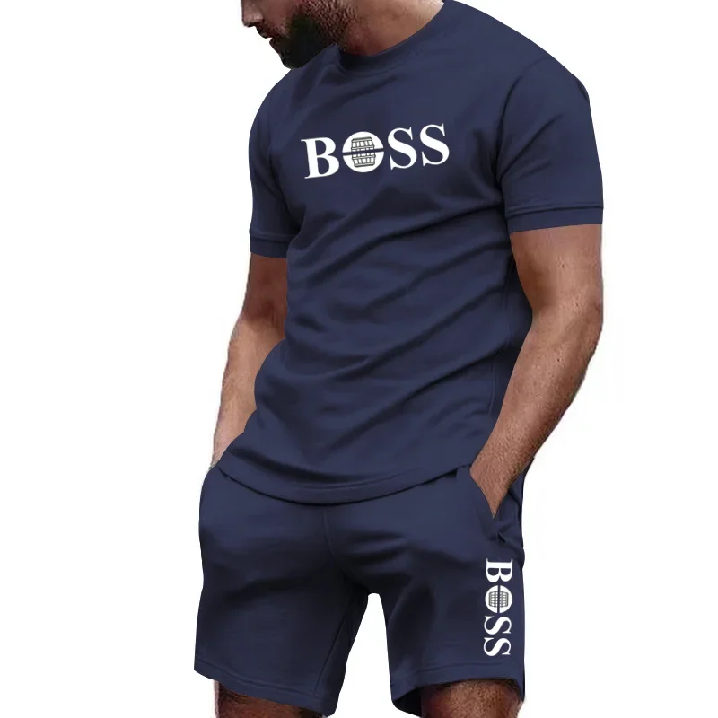 2026夏メンズツーピースメッシュトラックスーツ、半袖Tシャ - Running Gear Men のレビューと価格