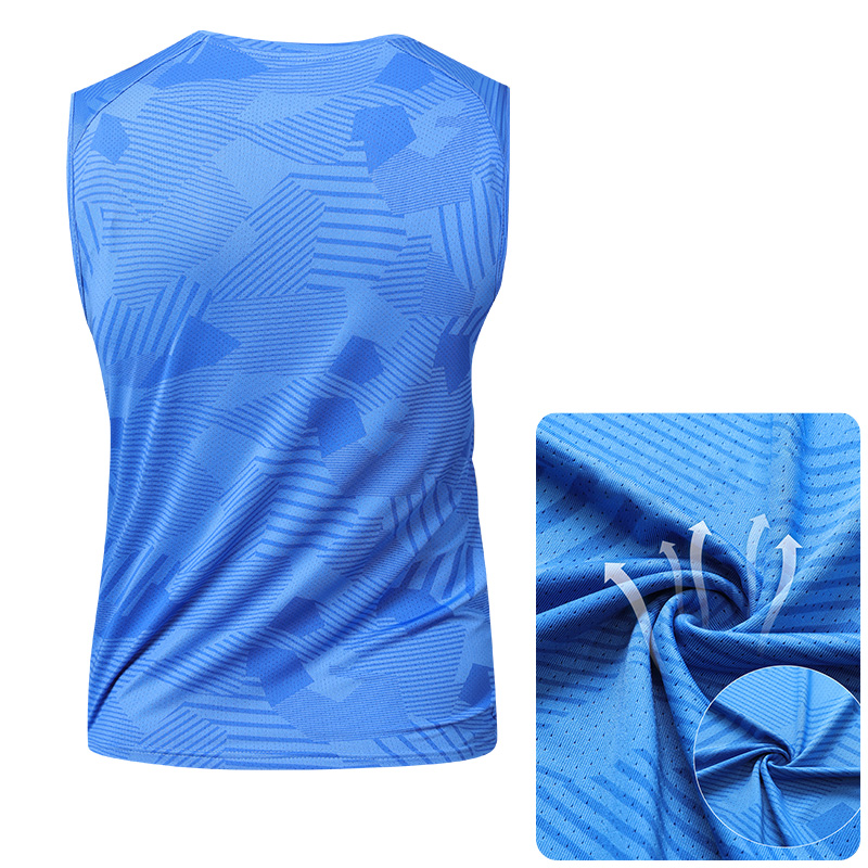 男ランニング反射ベスト夏通気性アイスシルクフィットネススポー - Reflective Running Jacket のレビューと価格