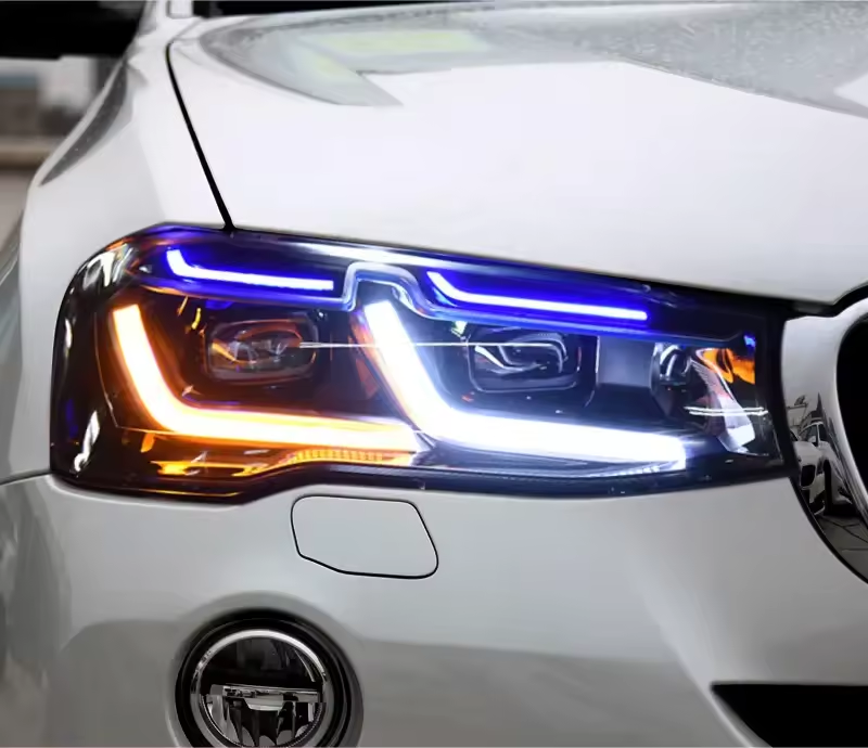 自動車ヘッドライト BMW F25 X3 2014-2017 - Running Headlamp Led のレビューと価格