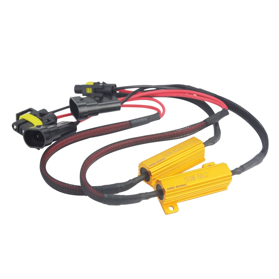 2x H11 H8 負荷抵抗器配線ハーネス Canbus デ - Running Headlamp Led のレビューと価格