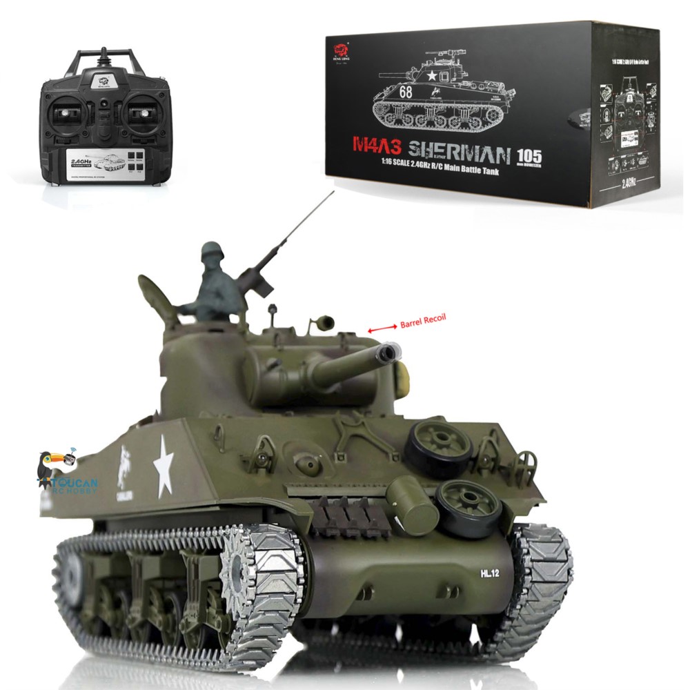 1/16 HENG LONG 7.0 RC戦車モデル アップ - Running Gear Box のレビューと価格