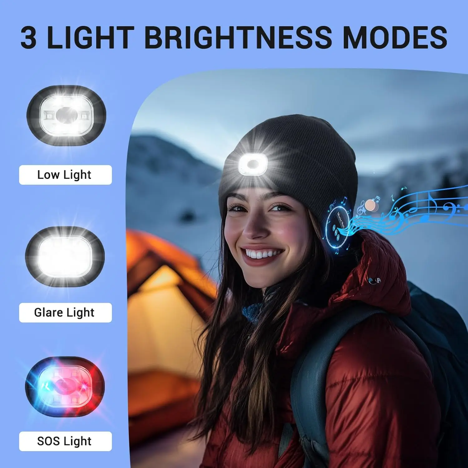 ナイトランマラソン 夜釣り Bluetooth LEDライト - Running Gear To Keep Warm のレビューと価格