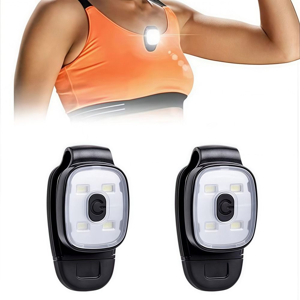 充電式屋外ナイトランニングライト超高輝度3段階LEDランニン - Running Gear Night のレビューと価格