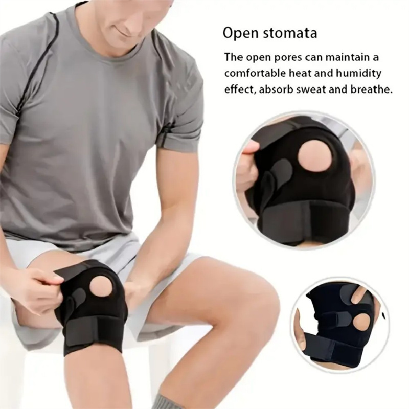 1pc 通気性調節可能な膝ブレース整形外科膝パッド膝ブレース - Knee Support Brace のレビューと価格