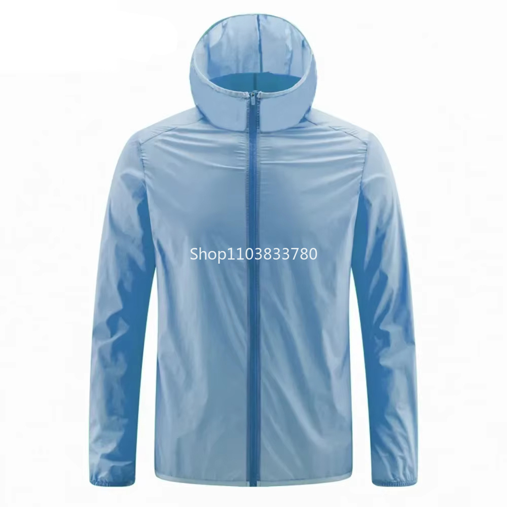 メンズフード付き日焼け止めジャケット 軽量アウトドアウィンド - Reflective Running Jacket のレビューと価格