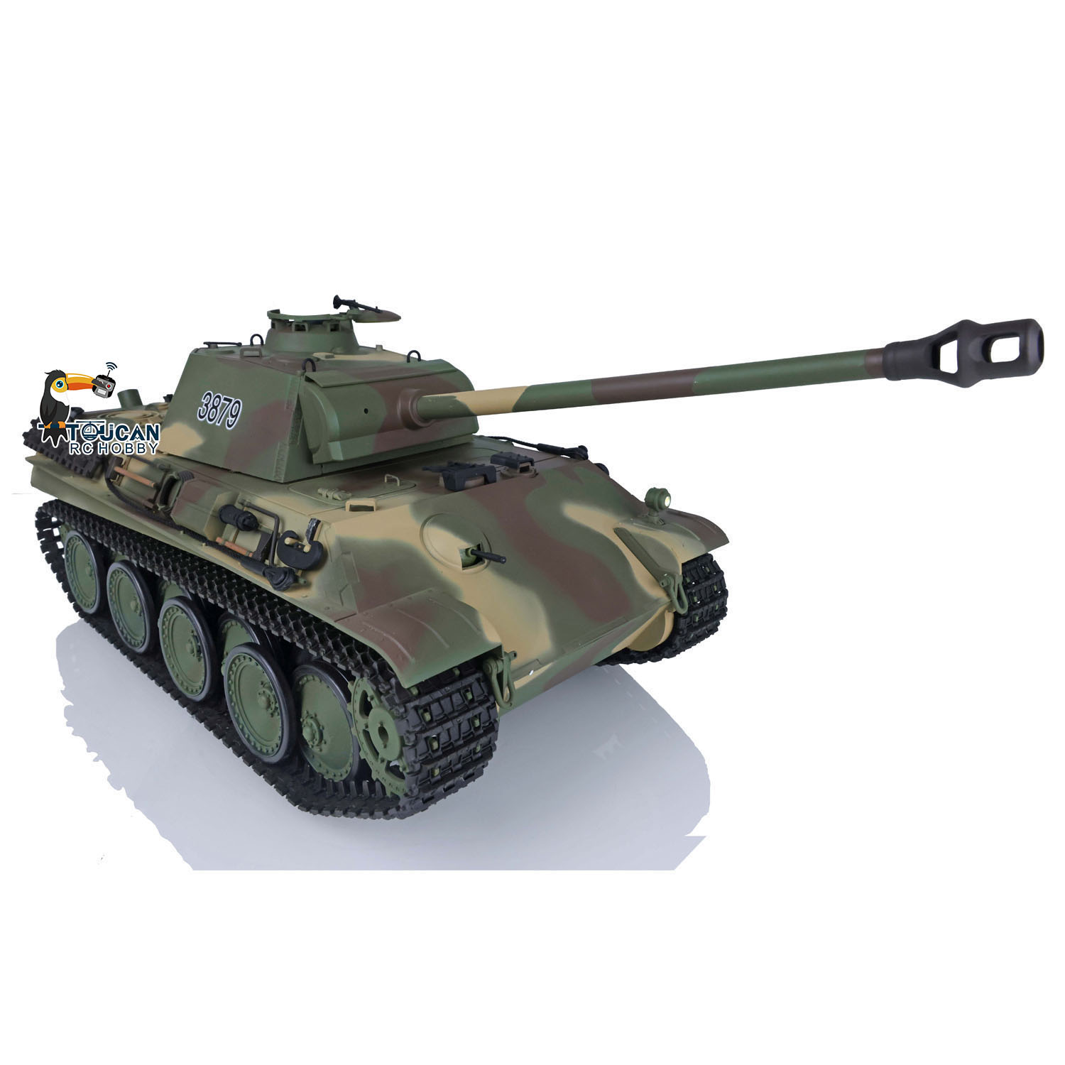 ヘンロン 1/16 RC戦車 7.0 プラスチックパンサー  - Running Gear Box のレビューと価格